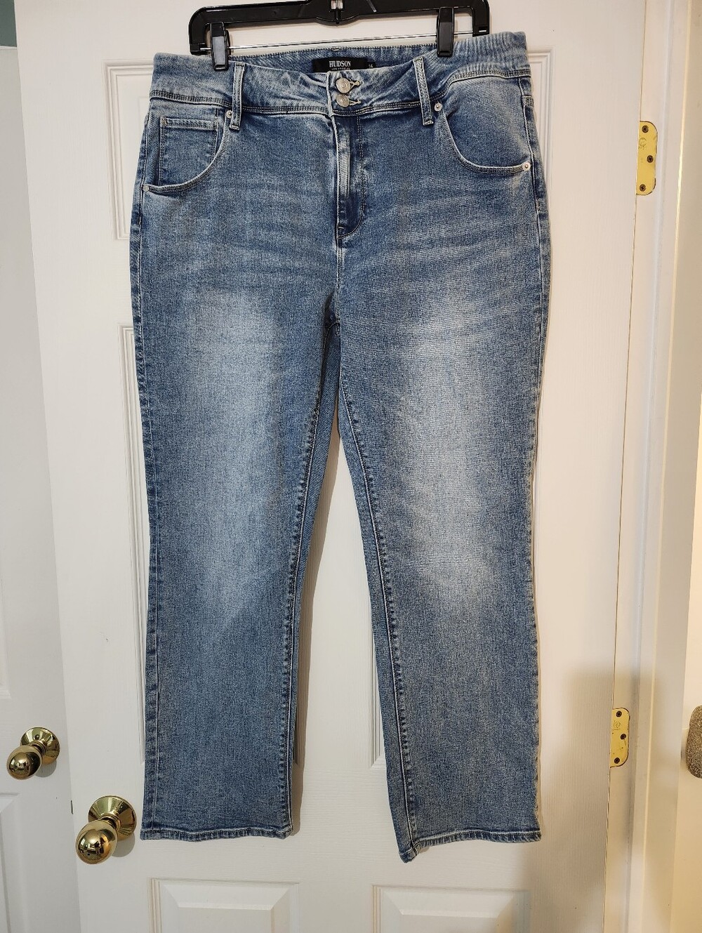 Hudson 5 Pocket Straight Leg Jeans Ladies Size 14